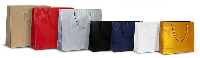 Ламинированные цветные пакеты