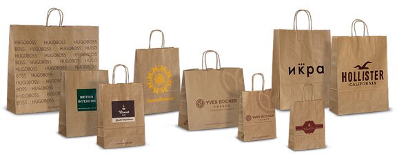 Коричневые с витыми ручками