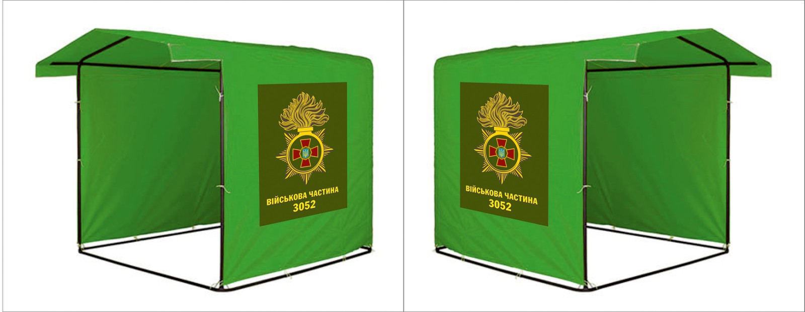 Заказать изготовление палатки с логотипом Харьков