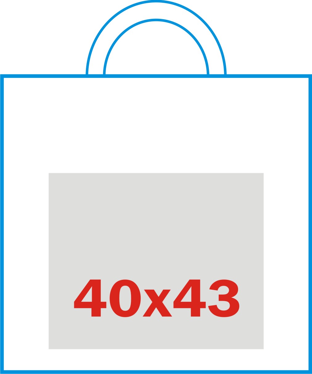 пакеты петля 40х43